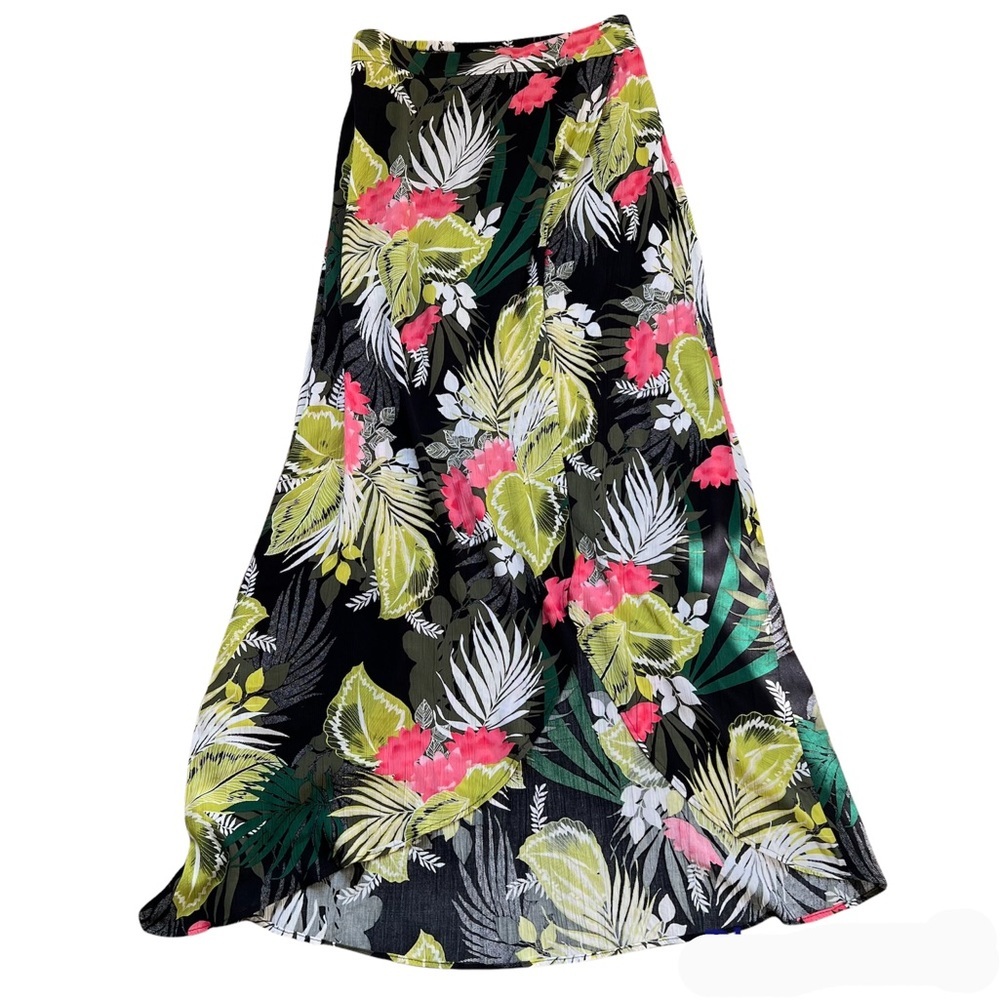 Express Maxi Skirt Tropical Vacation Cruise Small